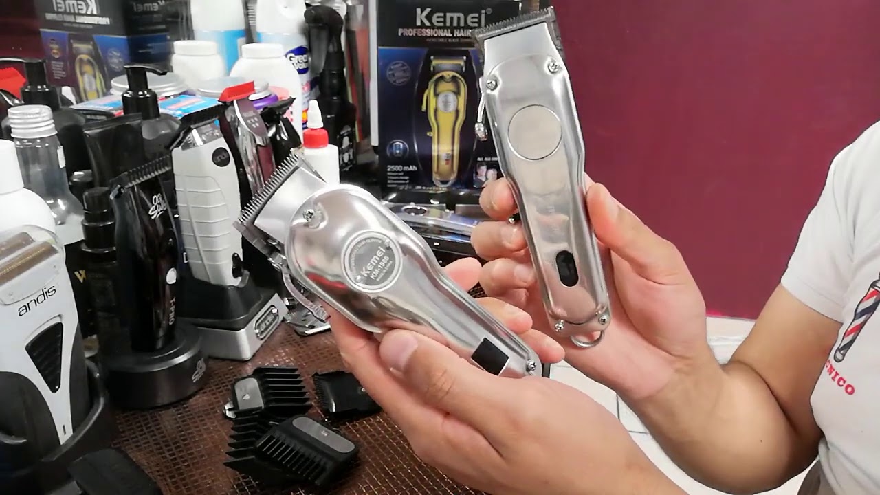Kemei 1986 Unboxing. Comparativa con Kemei 1996 y Magic Clip metal edition. #barbershop #barberlife