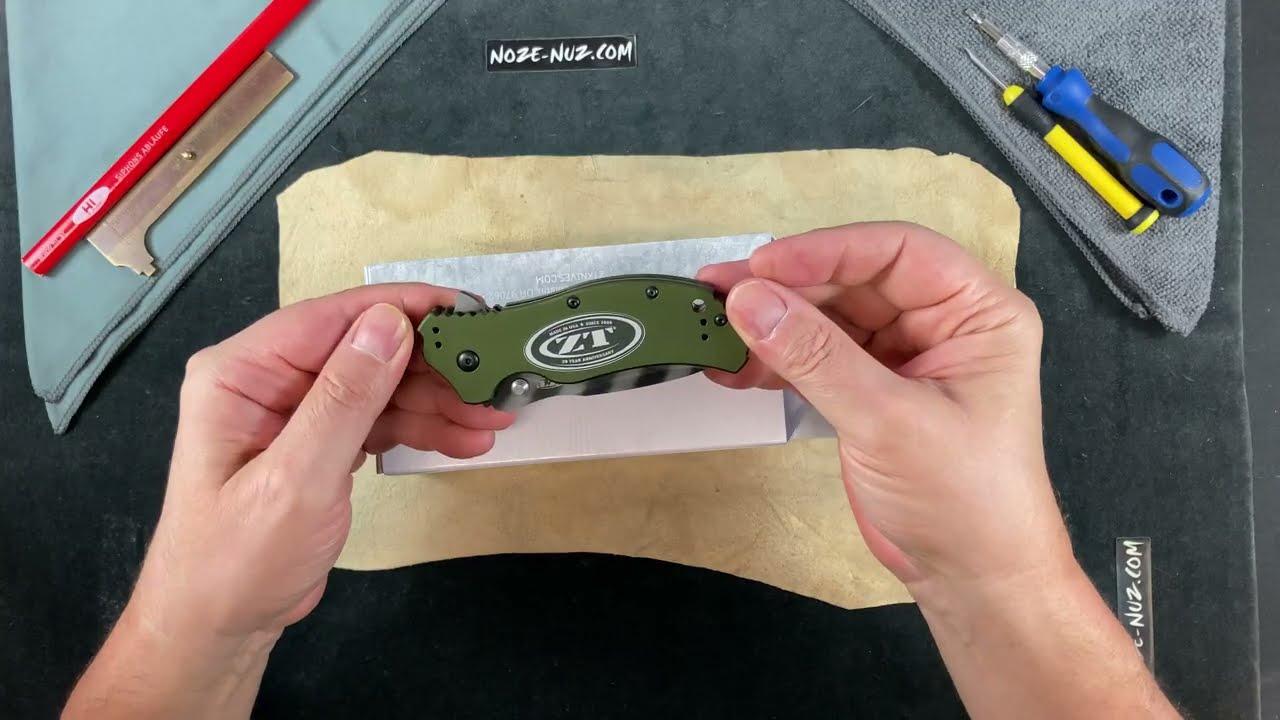 ZT0350OLTS20 Zero Tolerance Linerlock A/O 20th Anniv