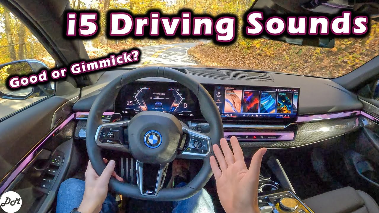 2024 BMW i5 — Drive Modes and Sounds by Hans Zimmer