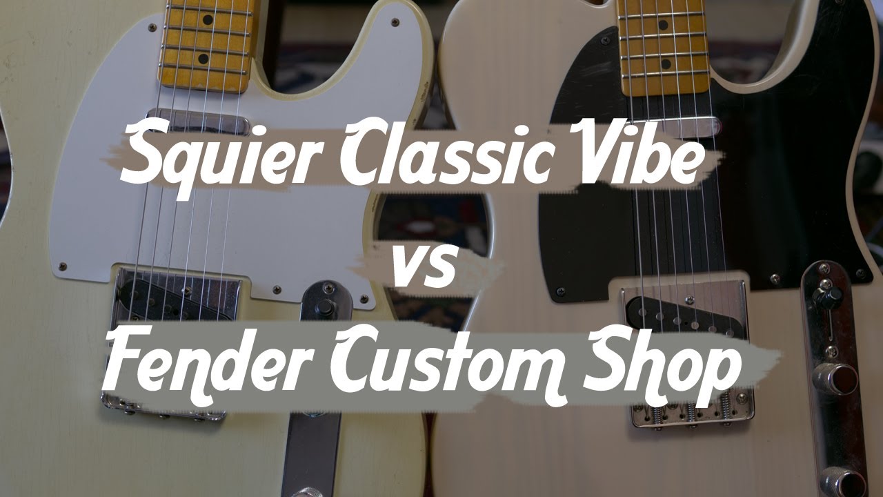 Your-Guitar Demo: Squier Classic Vibe Vs Fender Custom Shop Limited Edition Telecaster Shootout