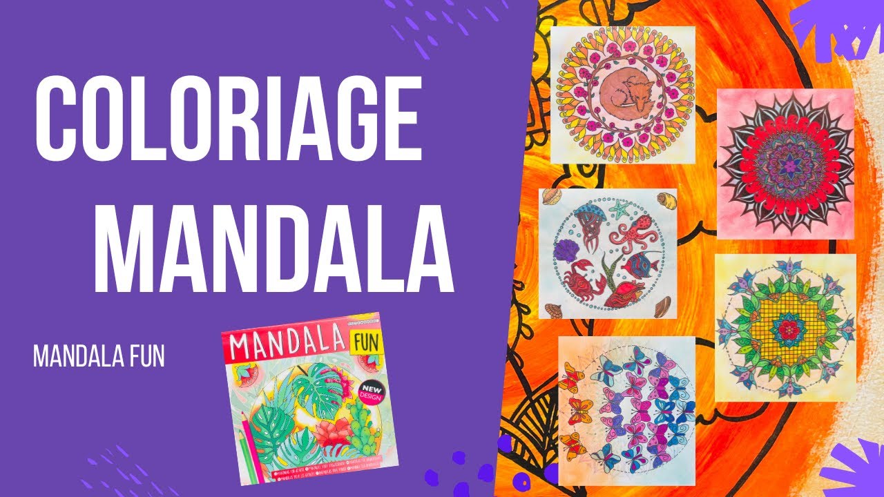 Livre de coloriage Terminé - Mandala Fun - Magasin Action