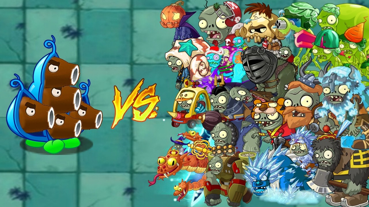 Pvz 2 12.9.1 - Super Plants Cannon Pod Gameplay Max Power Up vs Zomboid Zombies