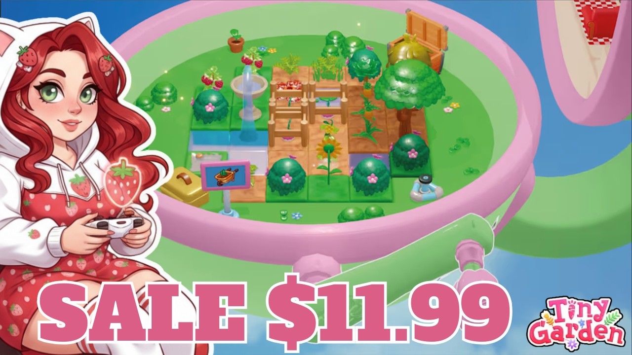 🔴LIVE STREAM| TINY GARDEN ON SWITCH SALE 11.99 UNTIL 3/12/26 NORMAL PRICE 14.99 #keymailer