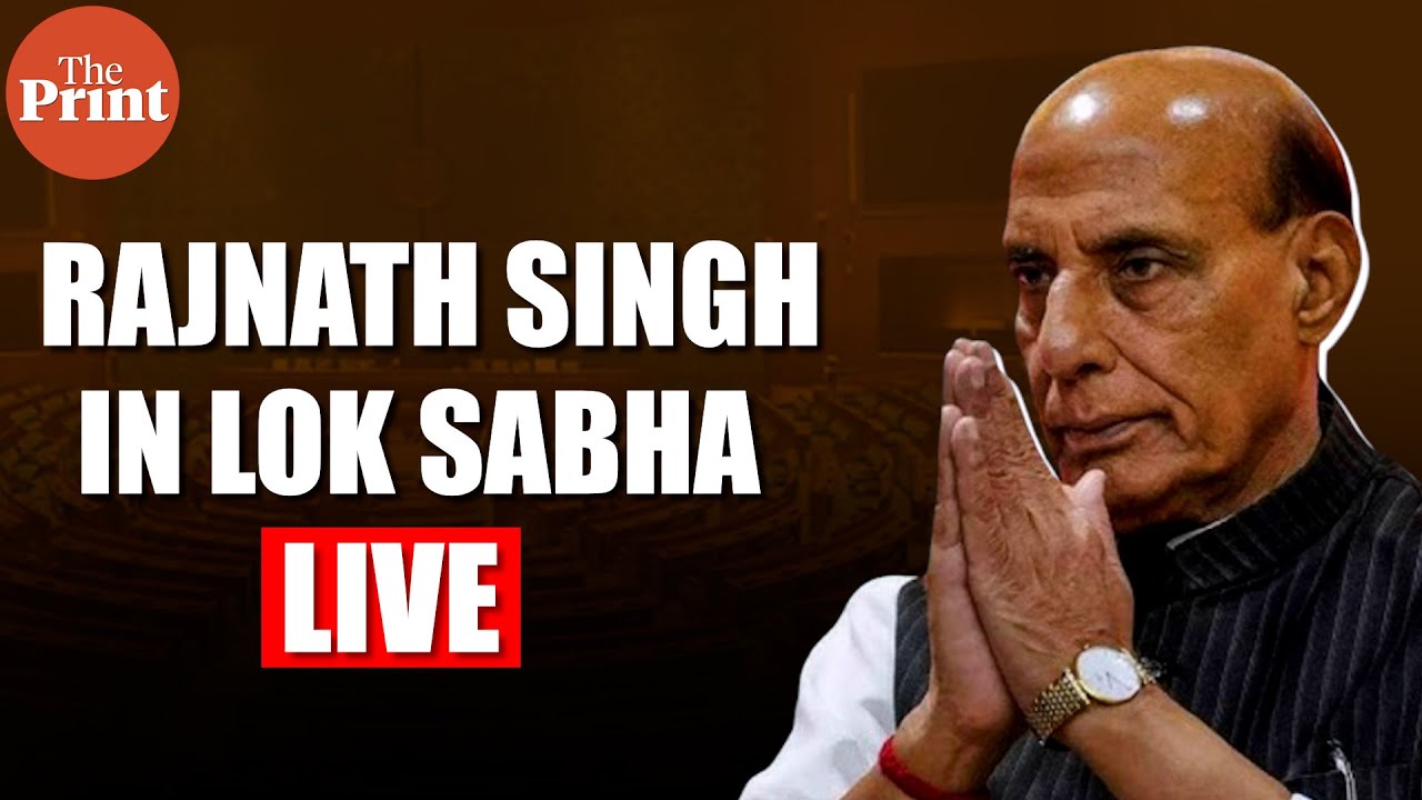 'Congress has insulted Constitution'-- Rajnath Singh's fierce attack in Lok Sabha| Watch LIVE