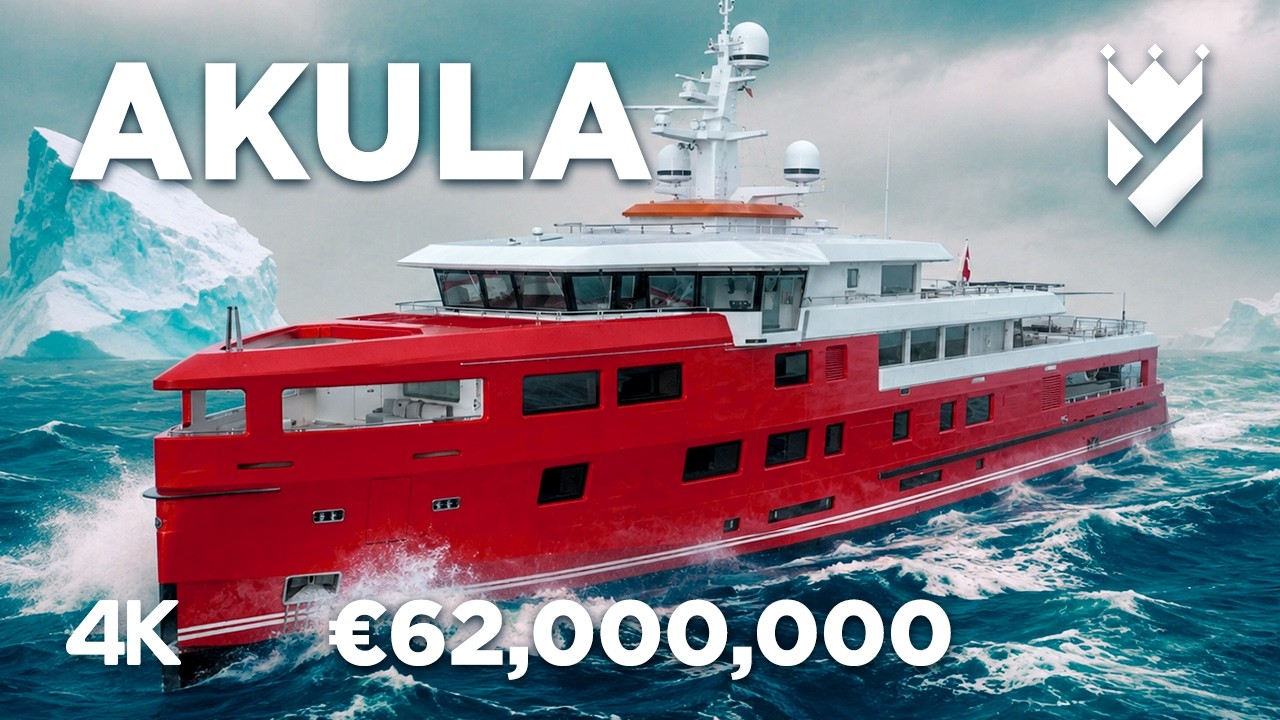 AKULA: суперъяхта, созданная для того, чтобы достичь края света