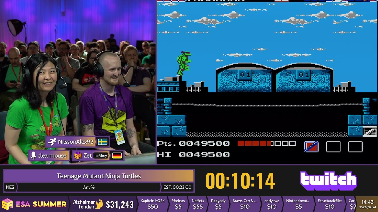 Teenage Mutant Ninja Turtles [Any%] by NilssonAlex92 - #ESASummer24