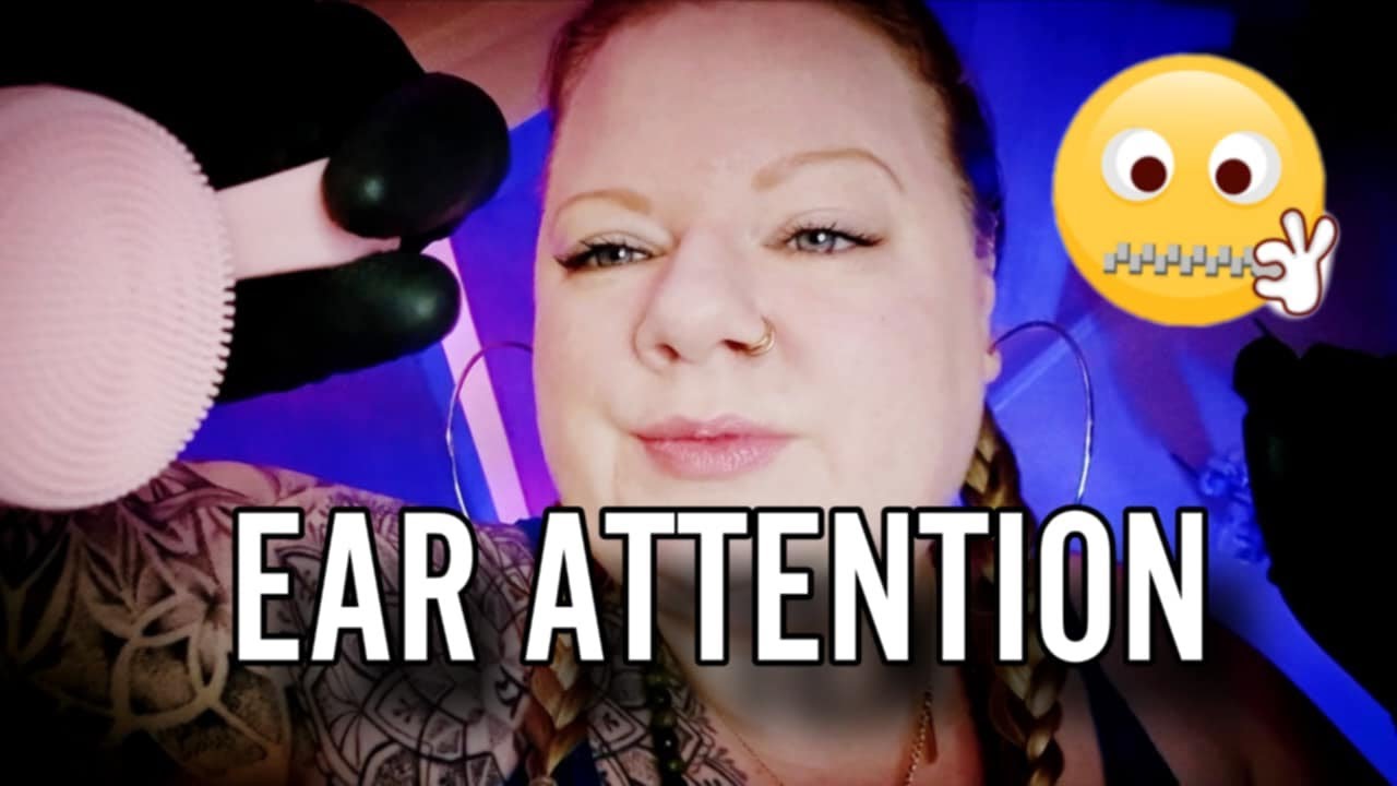 [ASMR] Ear Attention Semi Chaotic (No Talking)