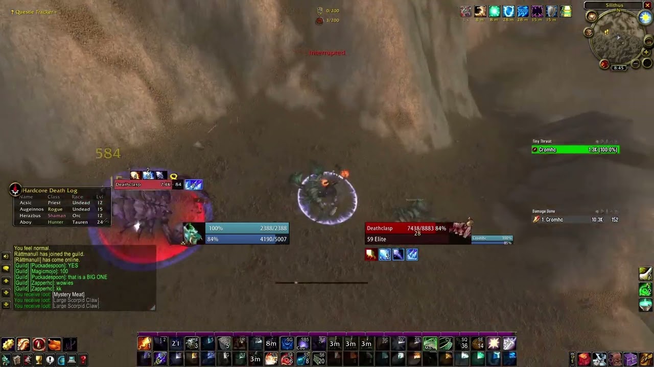 Deathclasp solo CROMHC