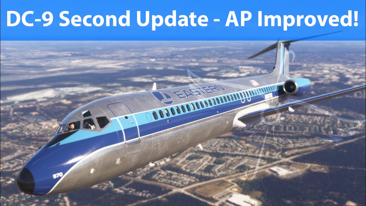 Sky Simulations DC-9 - SECOND TEST BUILD (update coming soon)