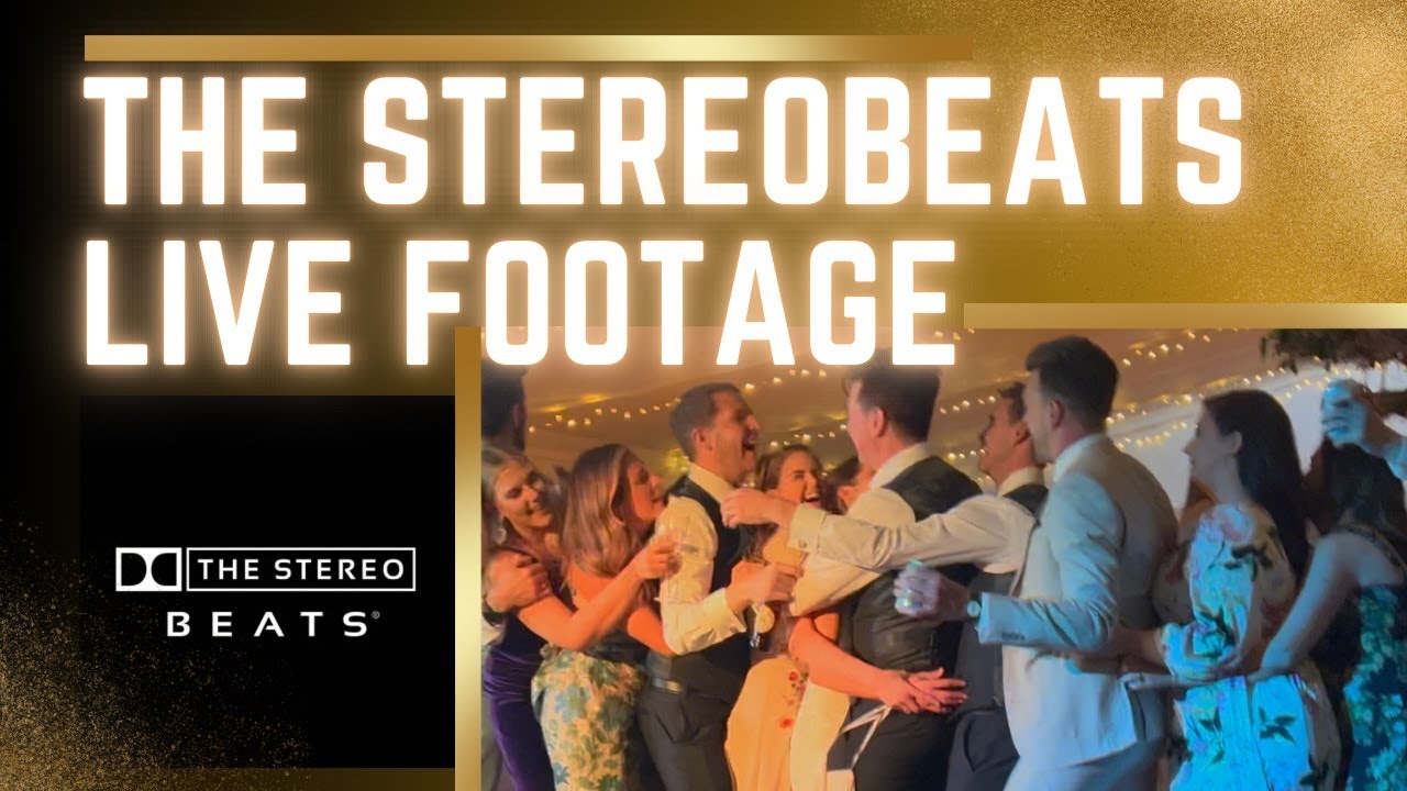 The StereoBeats Band -  Live Footage Crowd Singalong - Don't Look Back In Anger. Scottish Weddings