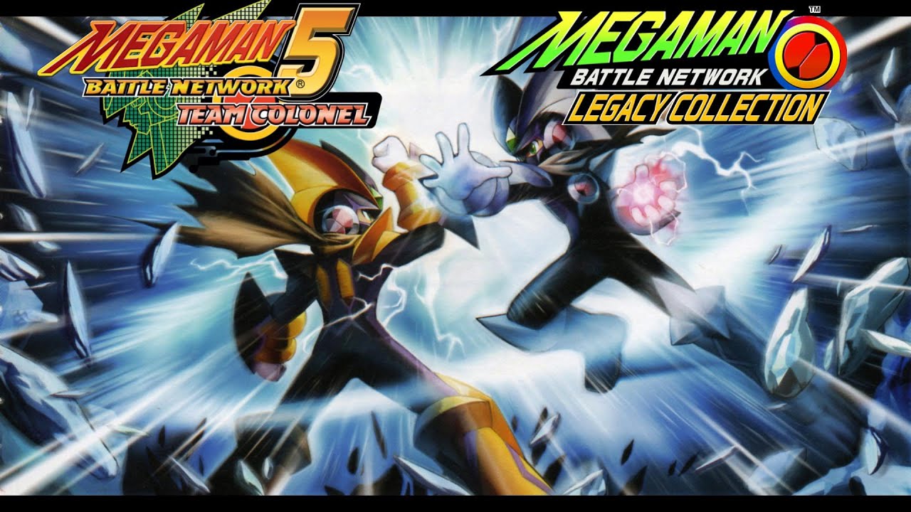 Mega Man Battle Network 5 Team Colonel Legacy Collection Bass Cross Mega man Secret Scenario