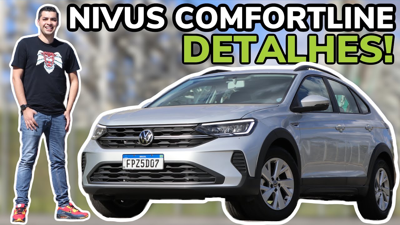 VOLKSWAGEN NIVUS COMFORTLINE 2021 EM DETALHES - Falando de Carro