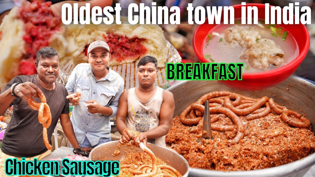 Authentic Chinese Breakfast in India's oldest China Town-Tirreti Bazaar | Territy Bazar Kolkata