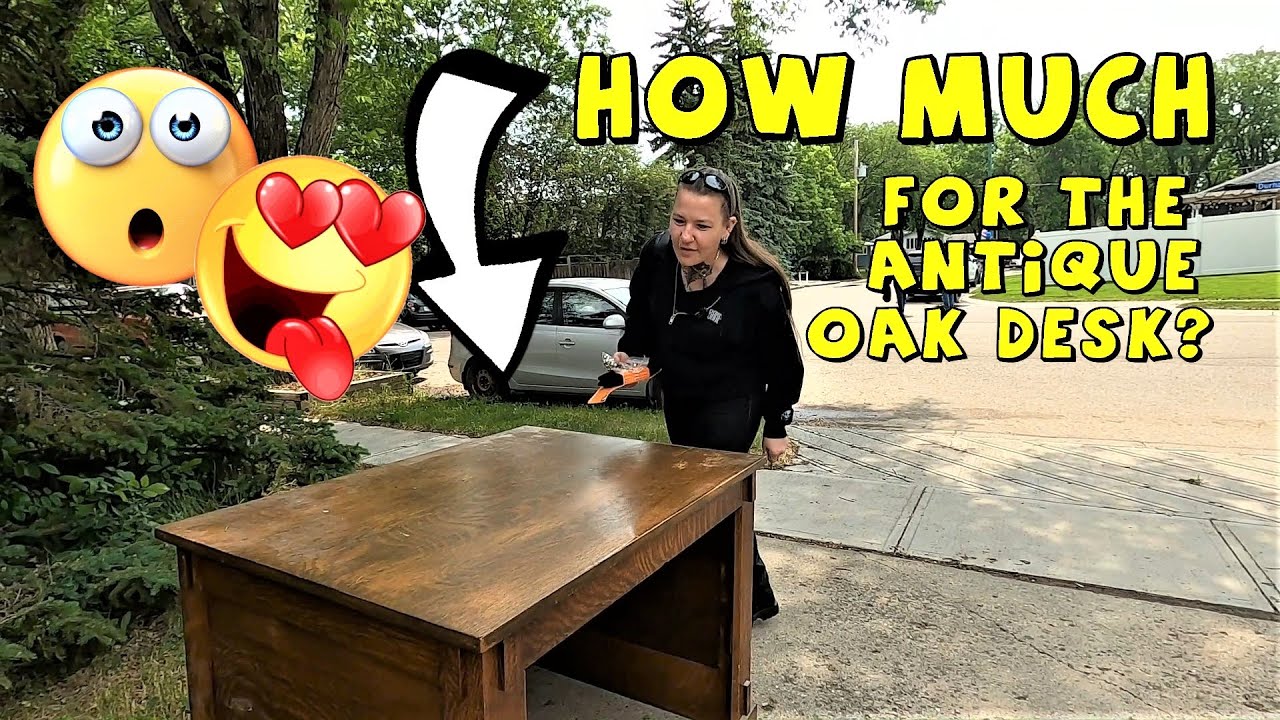 Ep673:  On The HUNT For Garage Sale Furniture to Fix & Flip!