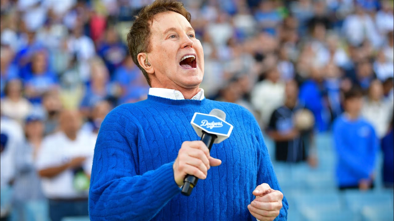 Davis Gaines sings the U.S. National Anthem/LA Dodgers vs Washington Nationals/June 20, 2025