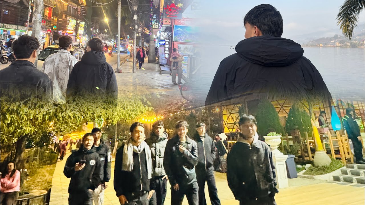 Pokhara Nightlife Experience 🇳🇵 | Lakeside Clubs & Street Vibes