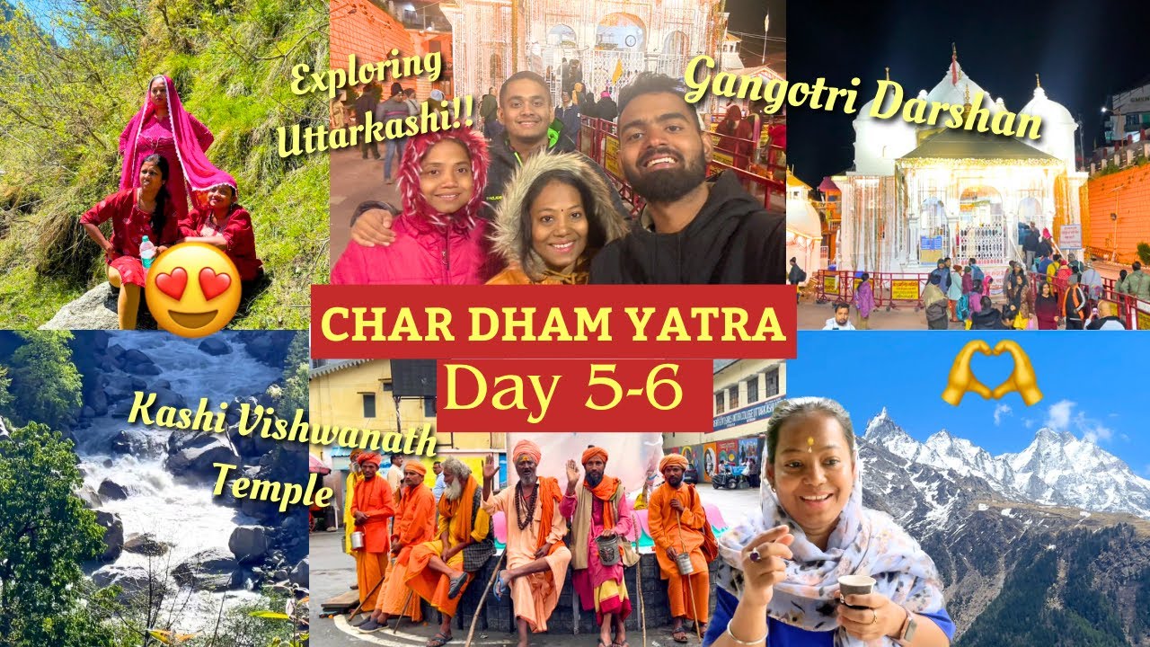 VLOG 4♥️ 16 GHANTE TRAFFIC JAM K BAAD GANGOTRI DARSHAN HUE 🙌 CHARDHAM YATRA 2024
