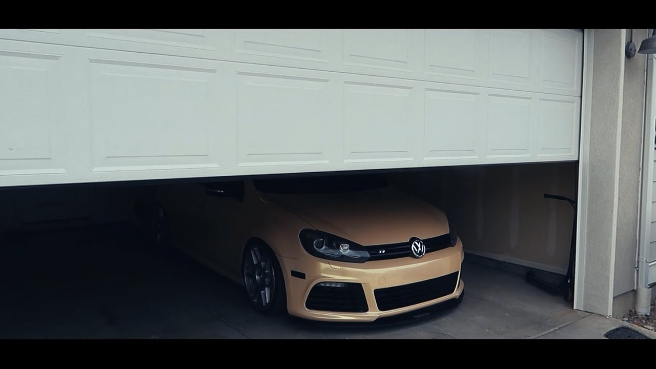 Wrapping My Golf R In My Garage