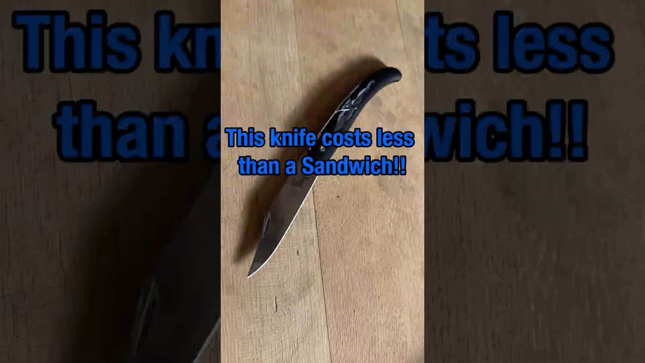 Лучший складной нож по соотношению цены и качества до 10 долларов? Cold Steel Kudu Lite!!!