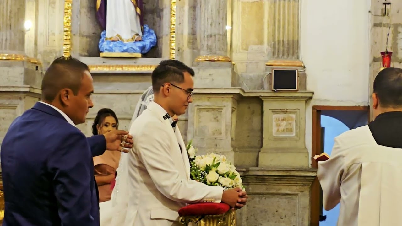 Vino y Pan Canto de Ofertorio🎶 Misa de Boda en San Agustín Guadalajara Centro💒✨ El Templo Más Bonito