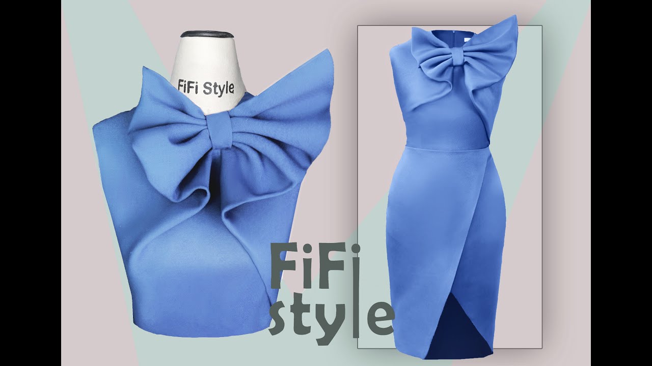 FiFi Style : 3D каменный дизайн, большой лук на груди
