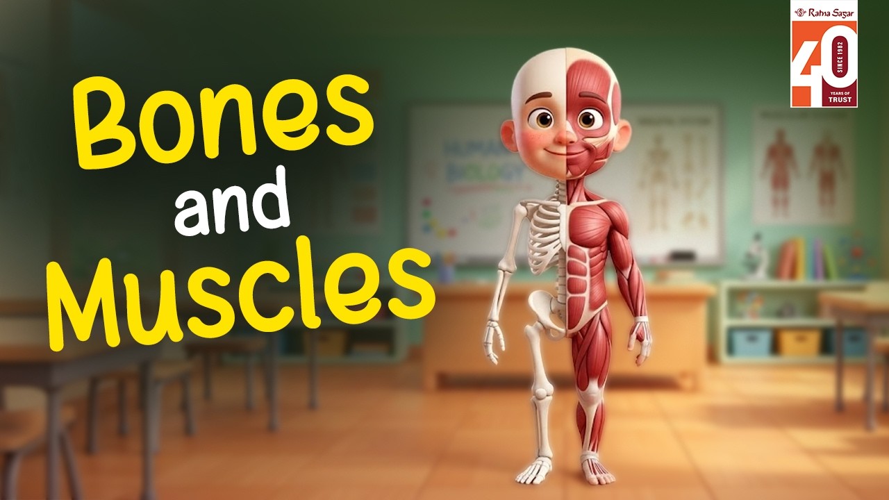 Bones And Muscles | Ratna Sagar | Animated Story