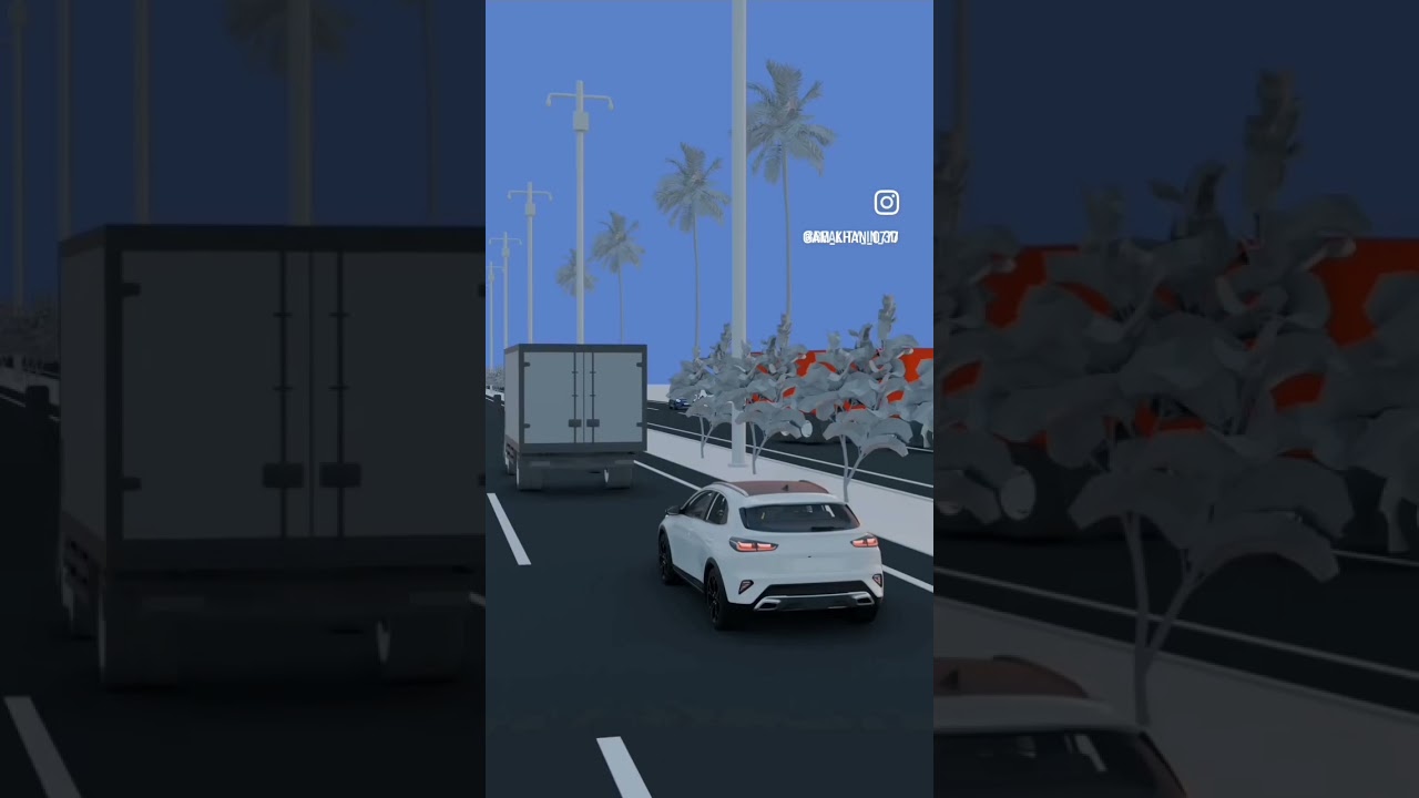 Animation ☠️ of how volvo and container accident🥺 occur #volvosafety #youtubeshorts