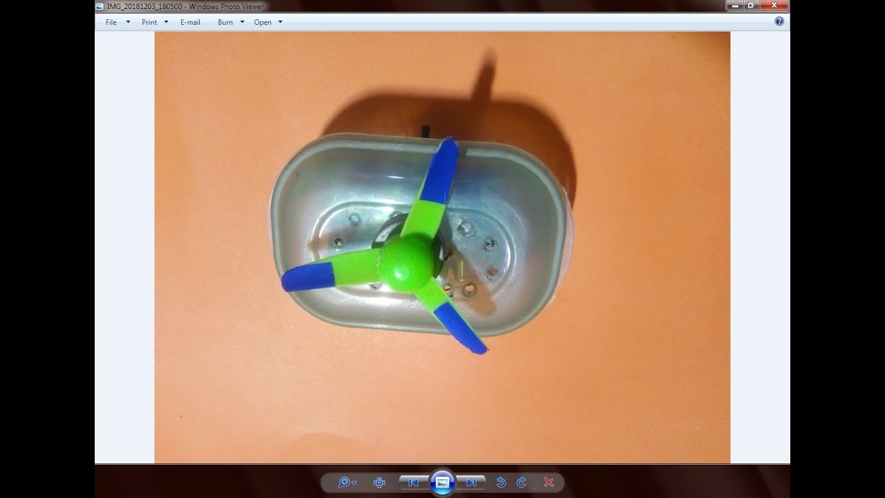 How to make a portable Mini Fan | DIY Mini Fan at home | Electric Fan!!!