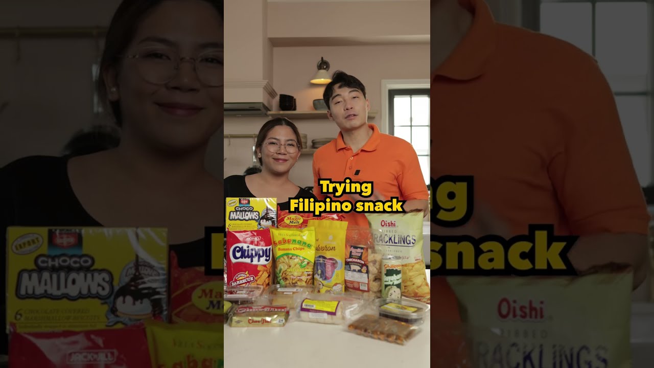 Uncle Roger trying Filipino Snack with @lumpiaqueen