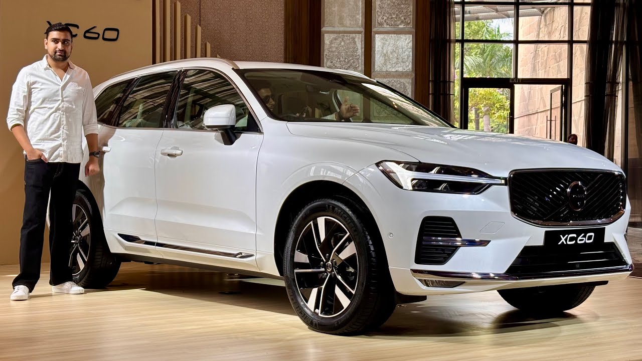 New Volvo XC60 Facelift 2025 ❤️ Mild-Hybrid @ Rs 71.90L | White Colour - Most Detailed Review!
