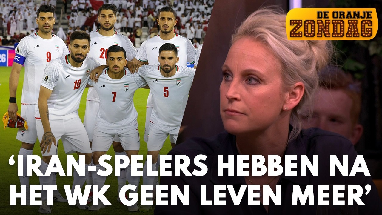Dominique Schreinemachers: 'Voetballers Iran hebben na het WK geen leven meer' | DE ORANJEZONDAG