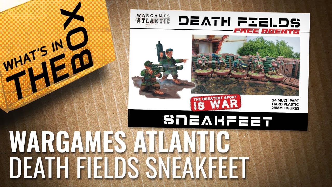 Unboxing: Death Fields SneakFeet | Wargames Atlantic