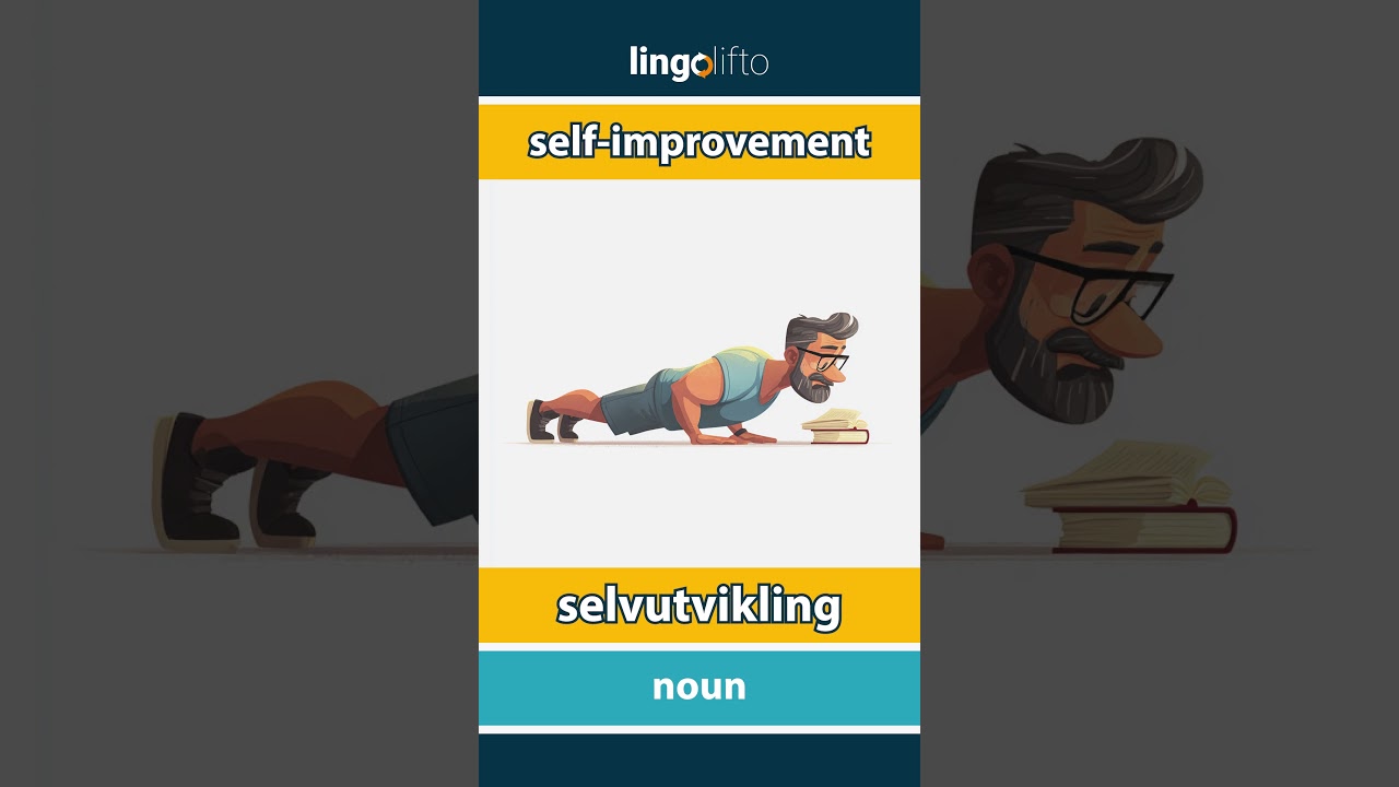 🇬🇧🇳🇴 self-improvement - selvutvikling : learn English : la oss l&aelig;re engelsk : vocabulary builder