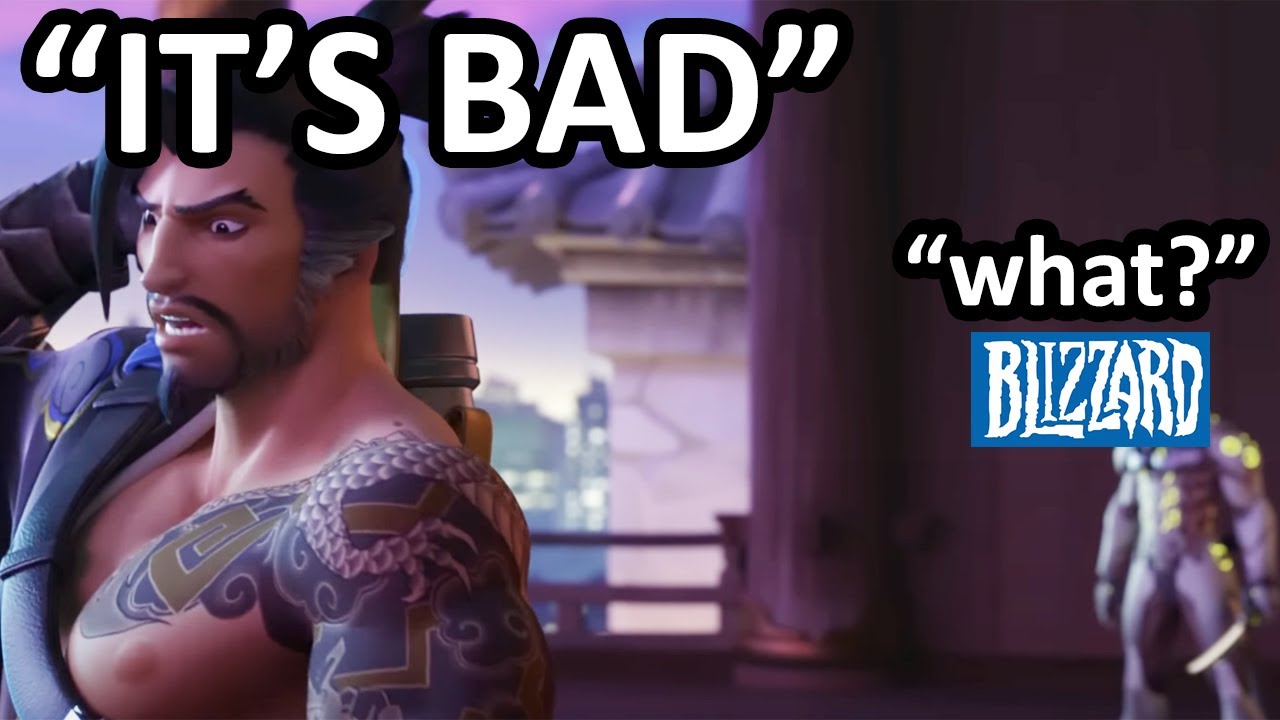 Я оскорбил Overwatch перед Blizzard