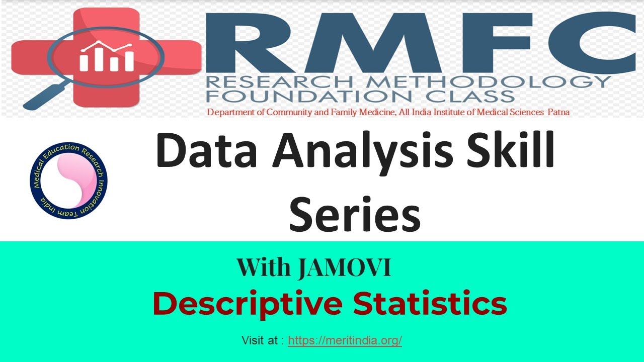 Descriptive Statistics using JAMOVI 2 0 V2