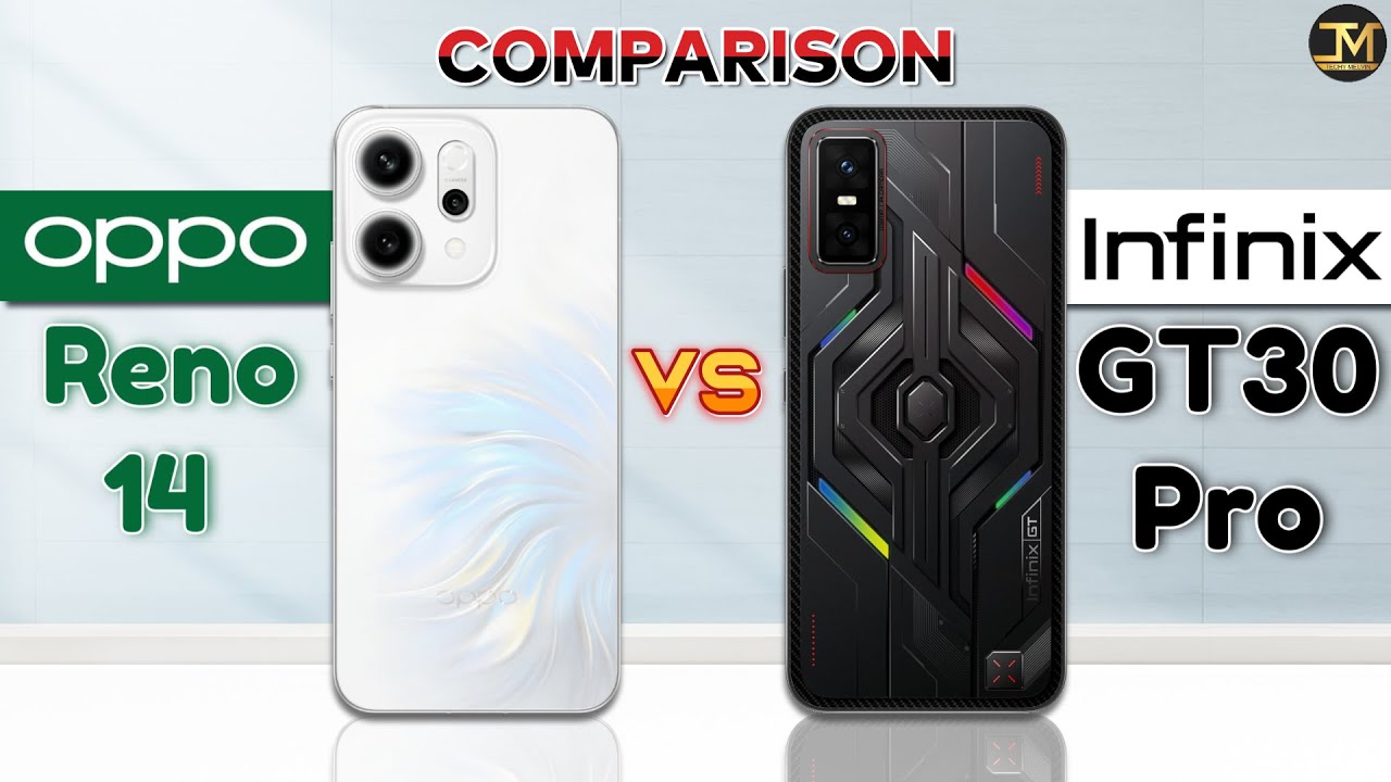 OPPO Reno 14 vs Infinix GT 30 Pro : Which Phone is Best❓🤐