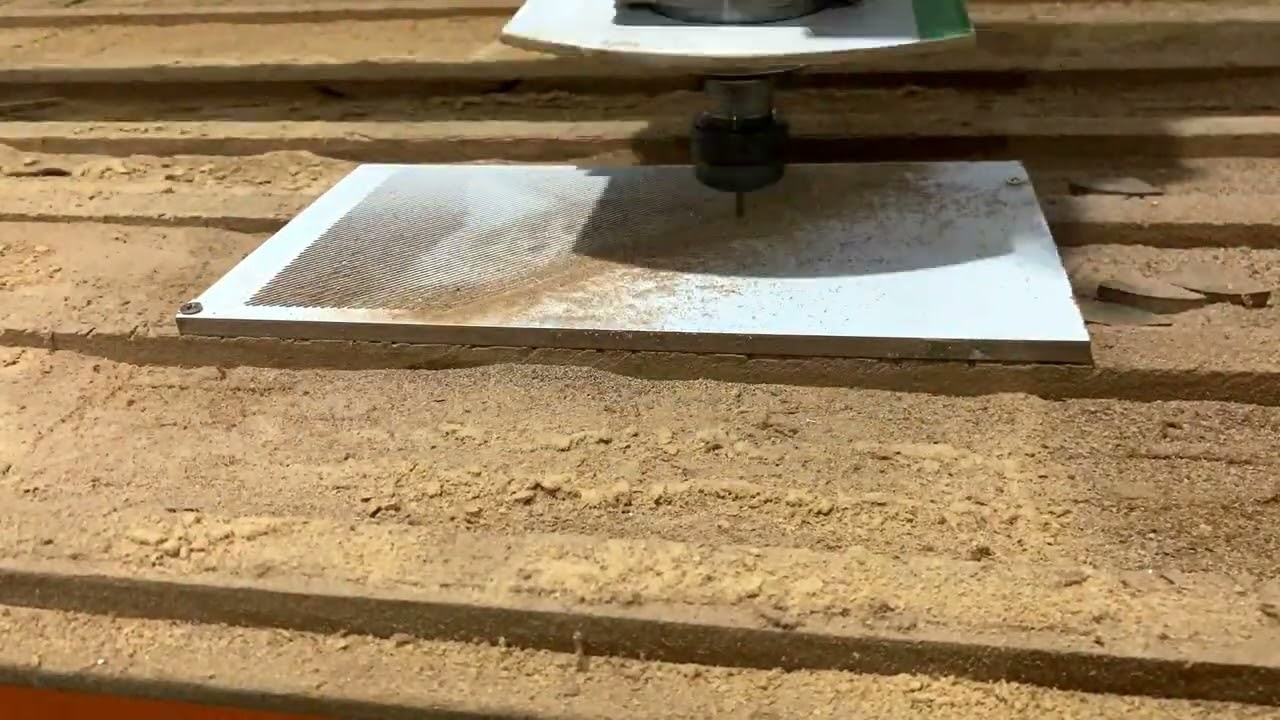 Incrivel processo de entalhe na madeira  efeito visual cnc router