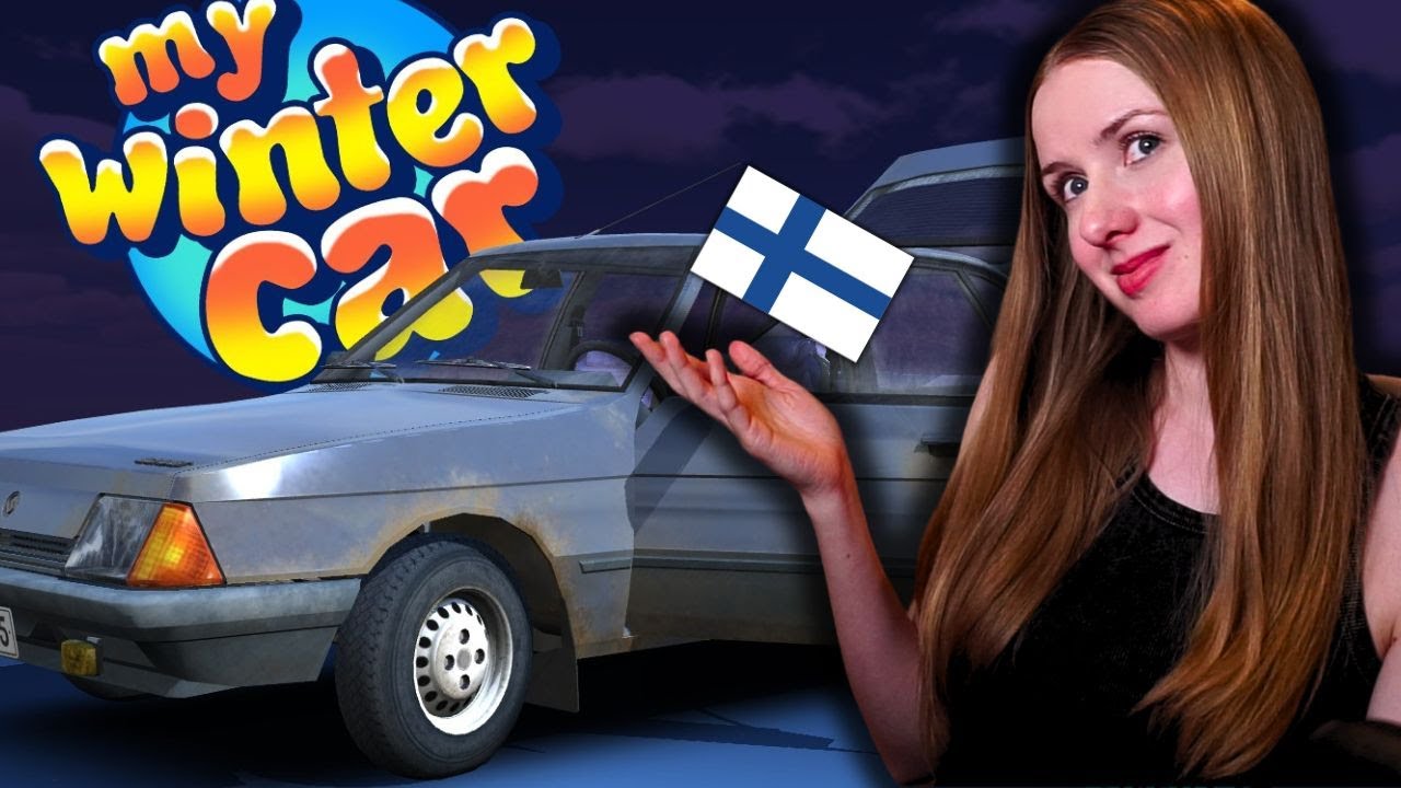 Finnish girl plays My Winter Car for the first time [First Playthrough Day 1]