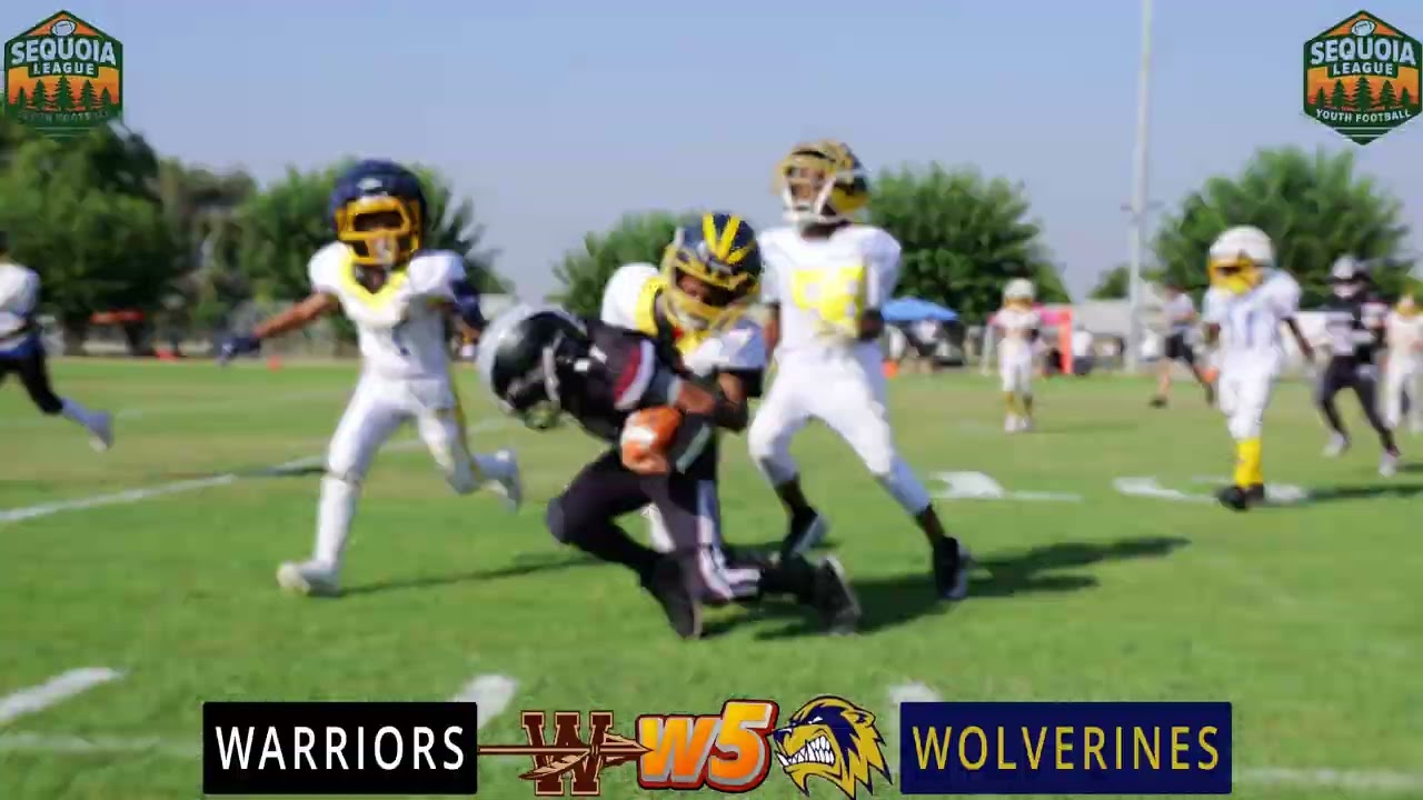 Visalia Wolverines Vs Richgrove Warriors JR PW W5 9/20/25