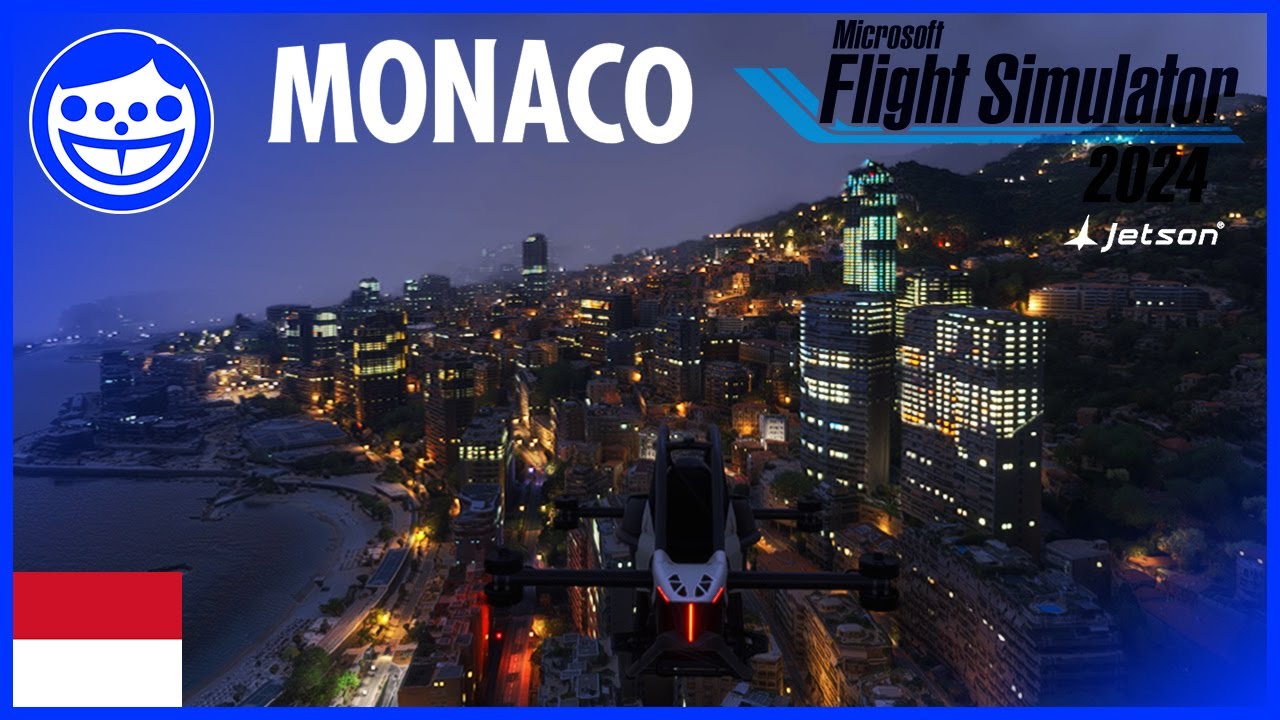 Exploring Monaco with Jetson ONE | Day, Night & Dynamic Weather | MSFS 2024 | SIMplayLIFE 33