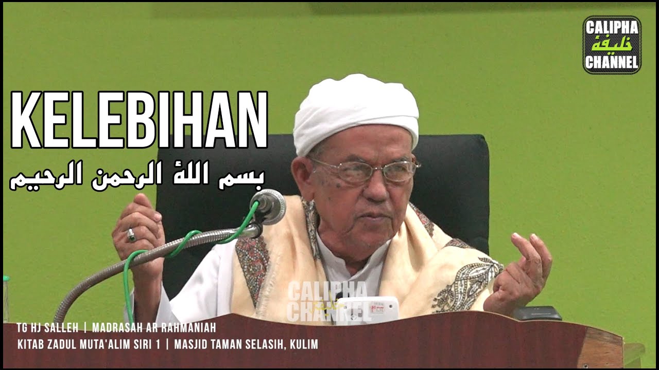 Tuan Guru Hj Salleh Musa - Bismillah | Usaha nak bagi anak cerdik
