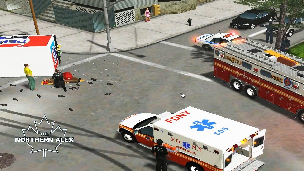 Emergency 4 | Город огня | Геймплей на ПК