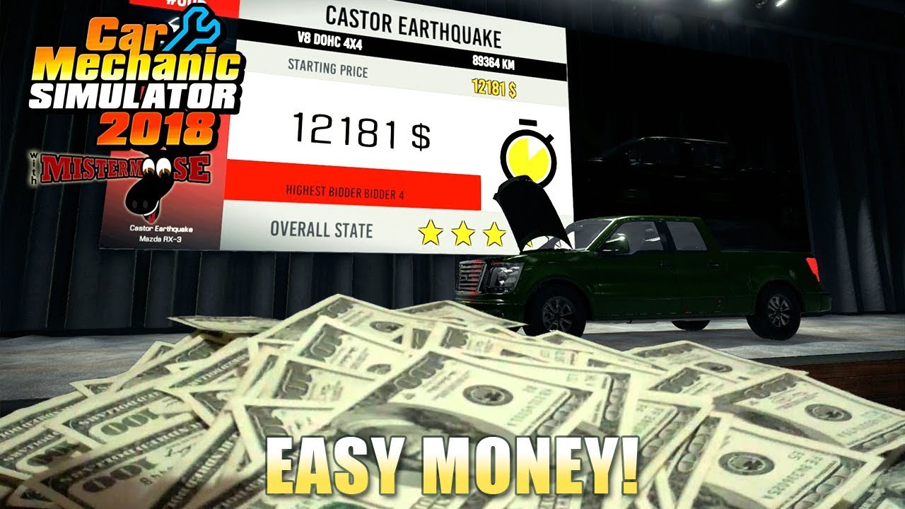 Car Mechanic Simulator 2018 | Easy Money!