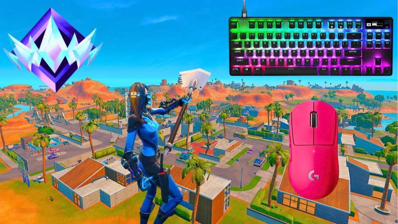 Fortnite Unreal Ranked Reload | Keyboard & Mouse Gameplay | 240 FPS  | 4K