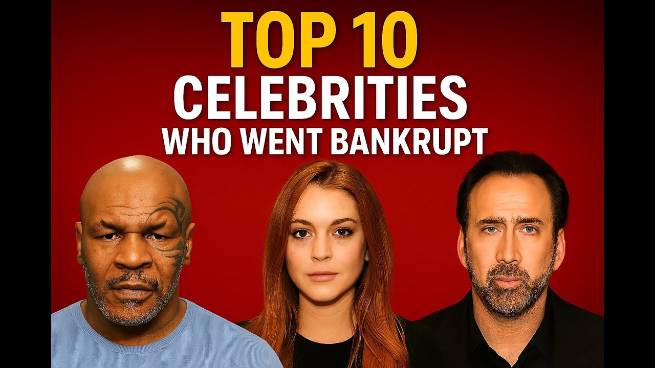 Top 10 Celebrities Who Went Bankrupt