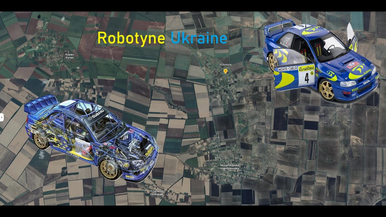 Driving Around Robotyne Ukraine
