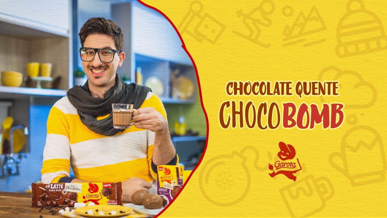 Chocolate Quente Chocobomb GAROTO - Receitas Nestlé