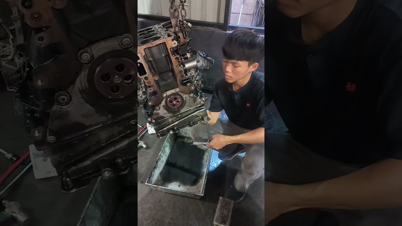 อาการเครื่องสั่นเขกเสียงดังผิดปกติของBENZ E300 W212ไฮบริด สาเหตุมาจากไหน? #ซ่อมรถยุโรปครบวงจร 