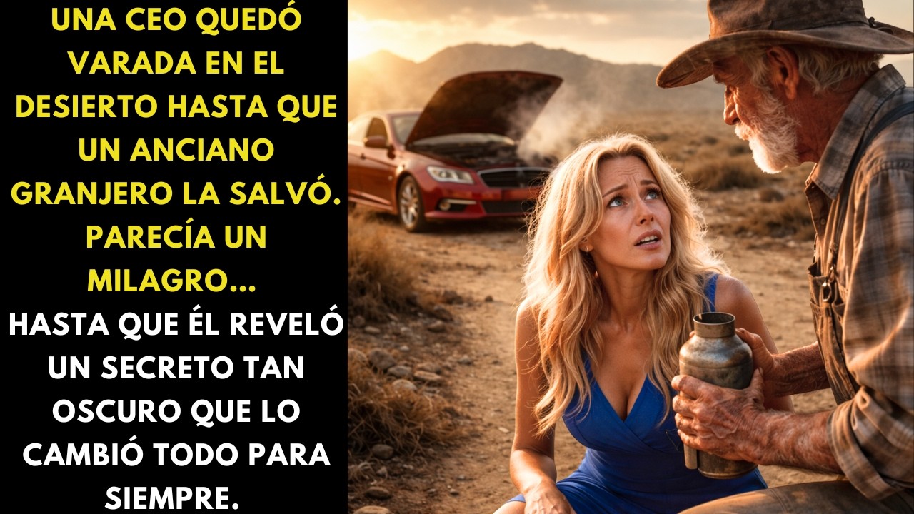 El coche de una CEO se averió en el desierto. Un granjero anciano la salvó, pero él tenía un secreto