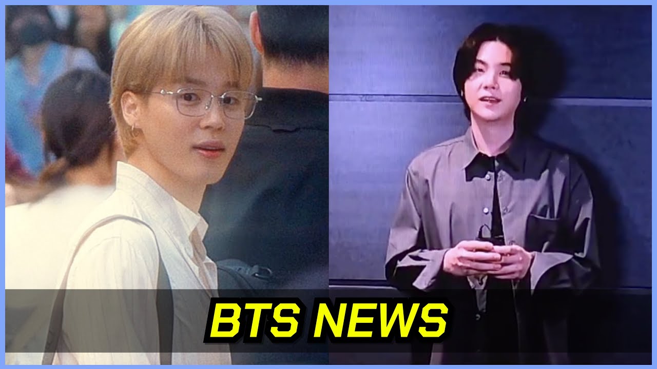 Чимин из BTS ошеломил всех в аэропорту, Шуга открыл оздоровительный центр